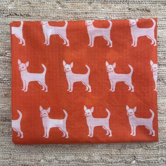 Rare Retired BAGGU Standard Bag Orange Chihuahua - Picture 3 of 4